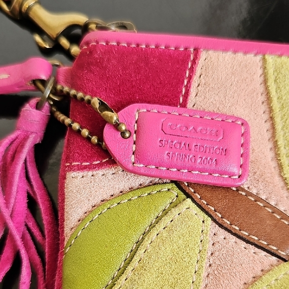 Coach Poppy for Peace Limited Edition Fkoral Wristlet Spring 2004 Collection - Picture 3 of 11